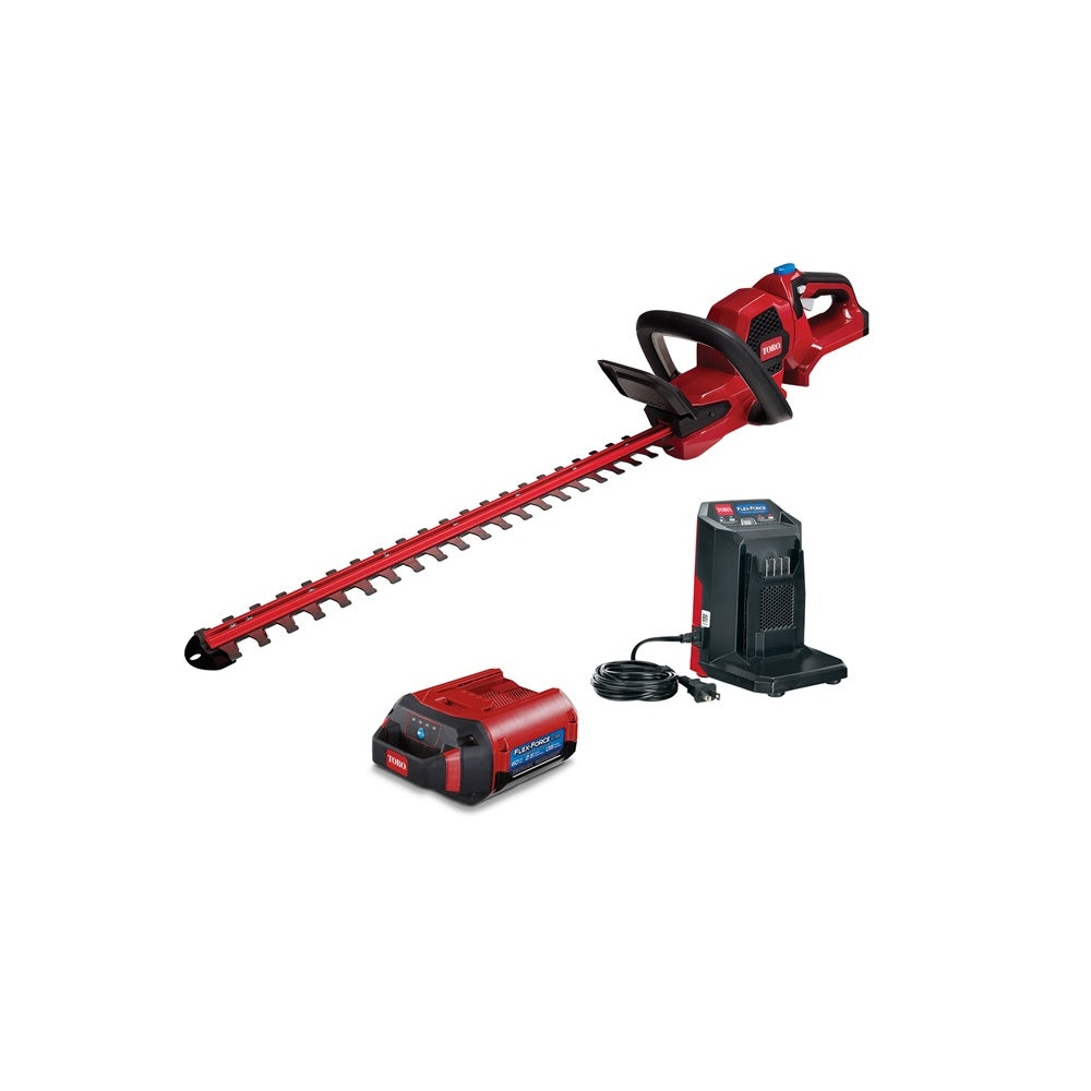 Toro 51840 Cordless Hedge Trimmer Kit, 60 Volt