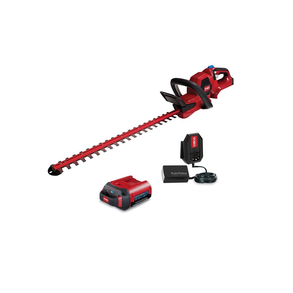 Toro 51841 Cordless Hedge Trimmer Kit, 60 Volt
