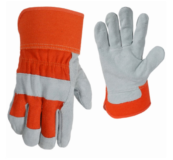 True Grip 99131-26 Double Leather Palm Gloves, Large