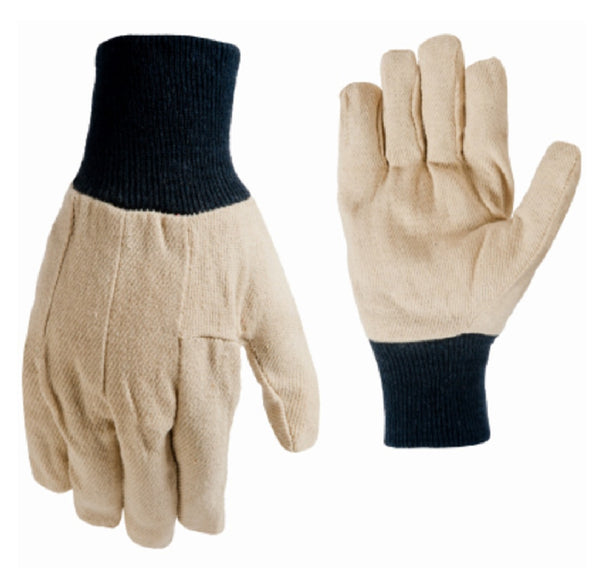 True Grip 9137-26 General Purpose Cotton Canvas Gloves, Large