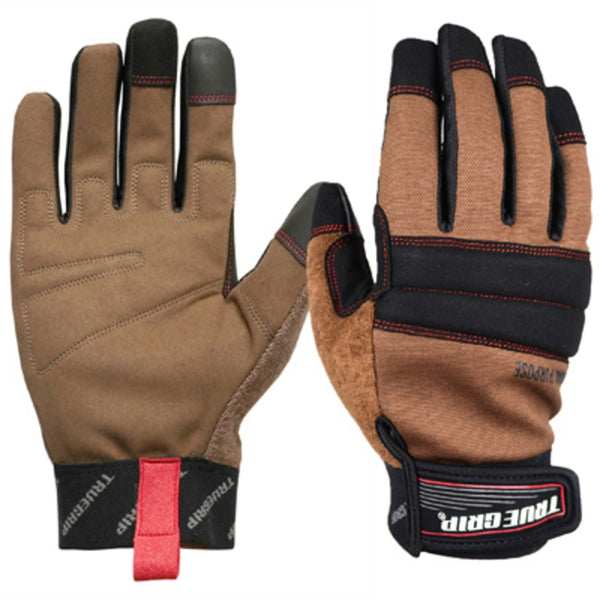 True Grip 98536-23 Men's Hidexterity Duck Canvas Work Glove, Medium