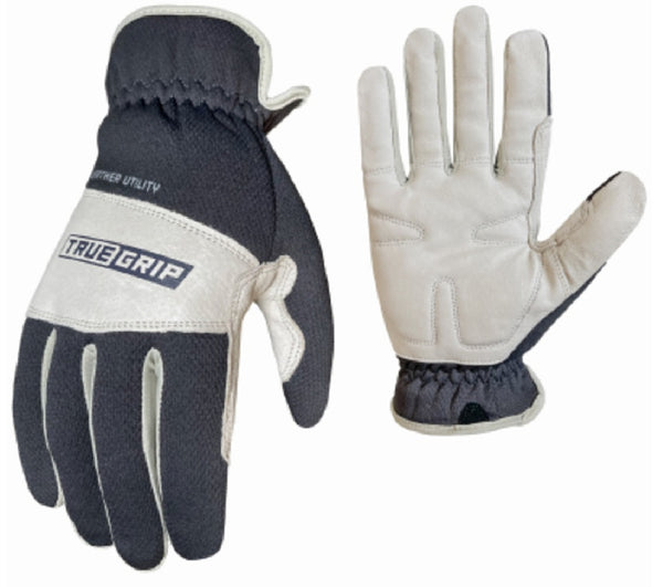 True Grip 98812-23 Premium Hybrid Utility Gloves, Large