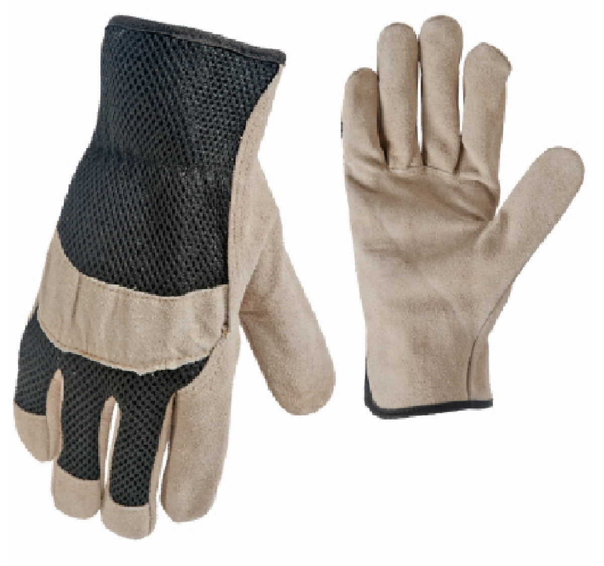 True Grip 99143-26 Suede Cowhide with Mesh Back Gloves, Extra Large