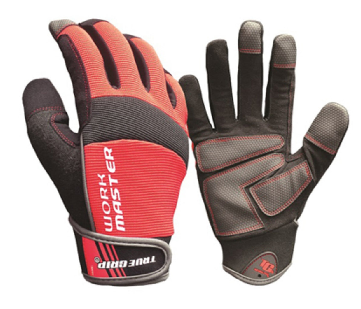 True Grip 98541-23 Work Master Duck Canvas Pro Contractor Glove, Medium