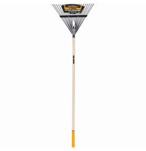 True Temper 2604512 22-Tine Steel Leaf Rake