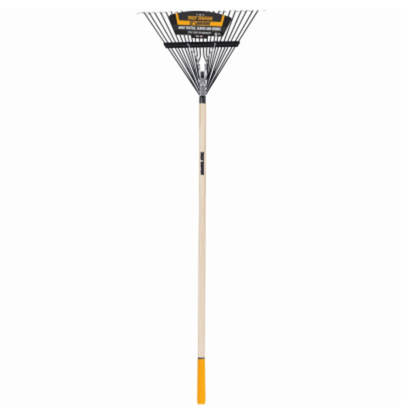 True Temper 2604512 22-Tine Steel Leaf Rake