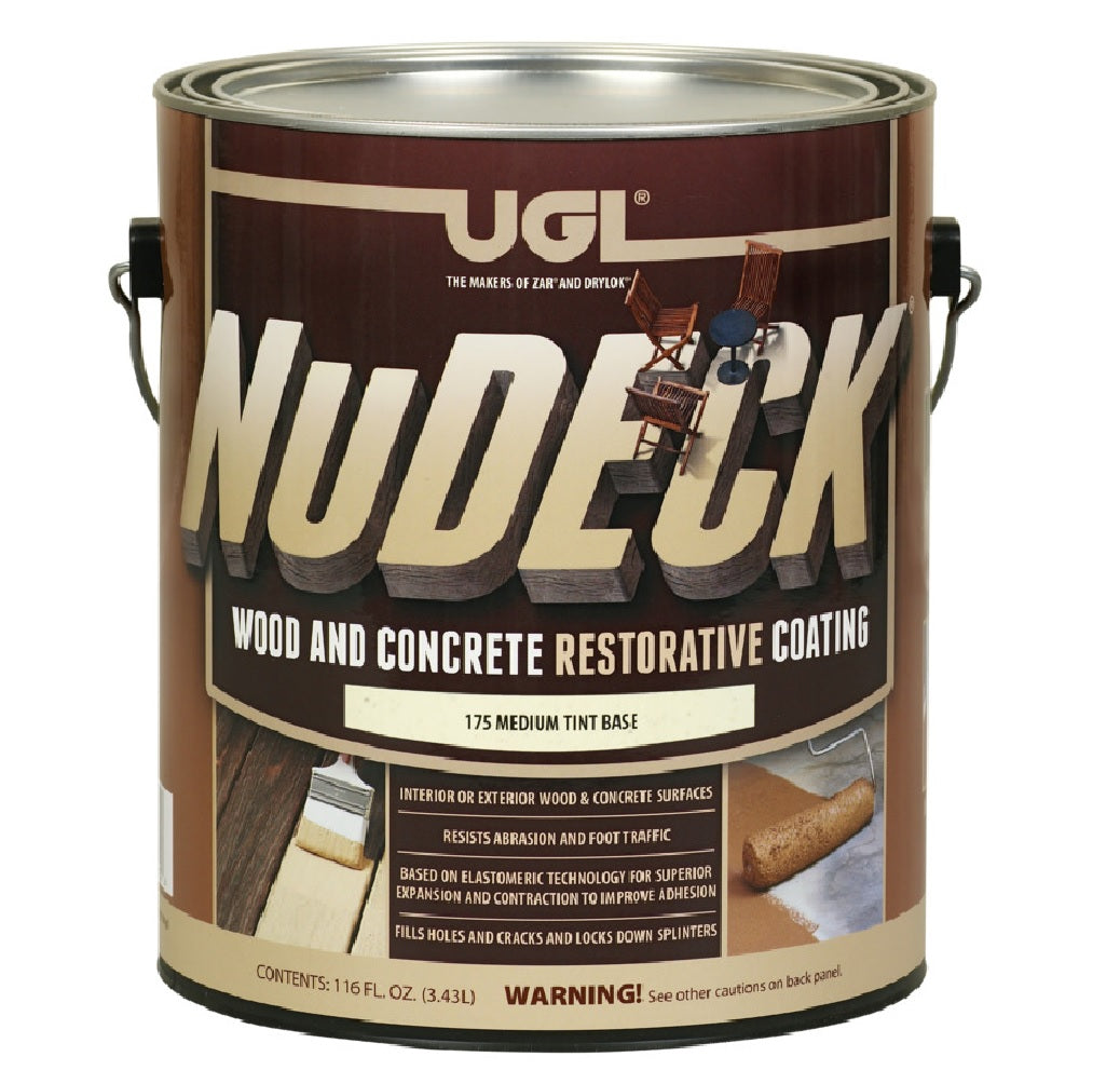 UGL 17513 NuDECK Wood and Concrete Restorative Coating, 1 Gallon