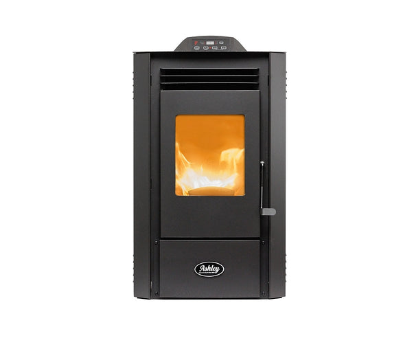 US Stove AP5613 Pellet Stove, 1300 sq-ft Heating, Black