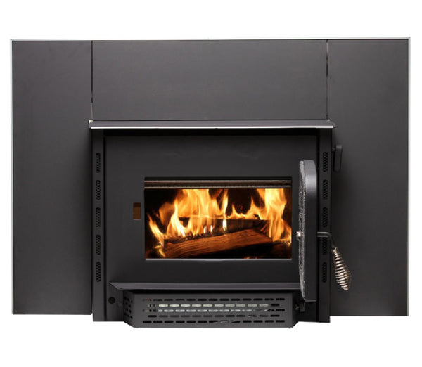 US Stove AW1820E* Wood Stove Wood Burning Insert, Black, 1800 sq. ft.