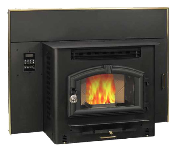 US Stove 6041I Corn & Pellet Fireplace Insert Stove, 2,000 Sq. Ft.