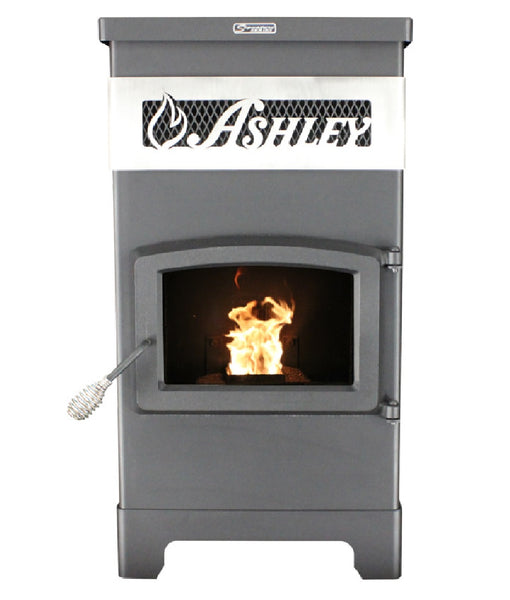 US Stove VG5770S Ashley Slimline Freestanding Pellet Stove, 48000 BTU