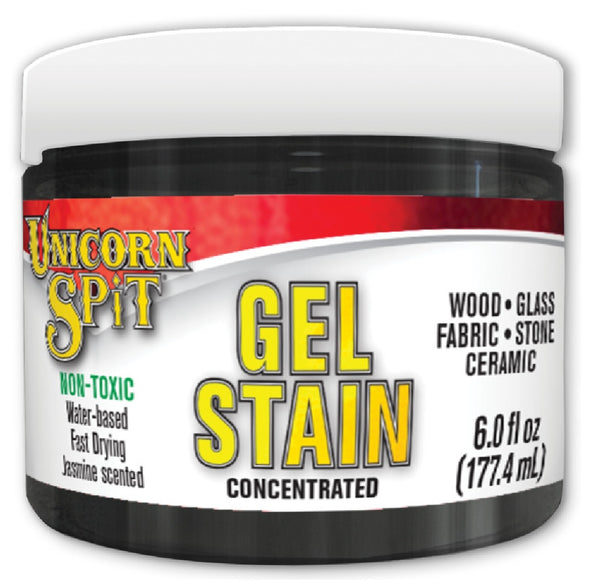 Unicorn Spit 5772010 Gel Stain and Glaze, 6 fl-oz Jar