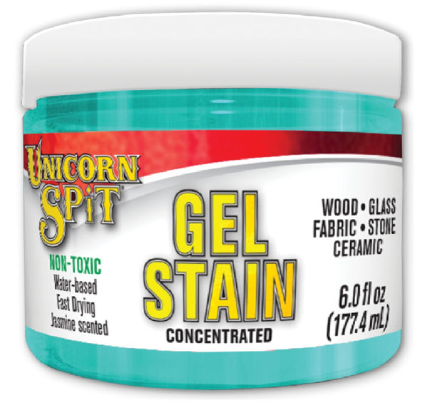 Unicorn Spit 5772006 Gel Stain and Glaze, 6 fl-oz Jar