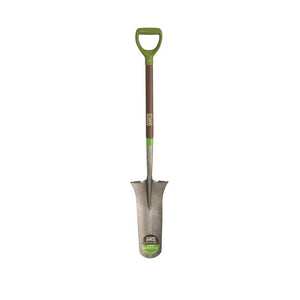 Union Tools 45170 Round point Drain Spade, 4.75" X 16"