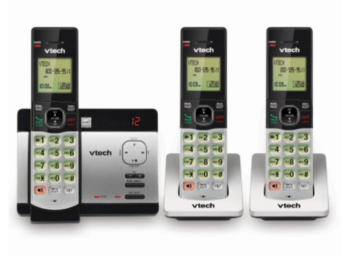 Vtech CS5129-3 3 Handset Cordless Phone System with Caller ID/Call Waiting