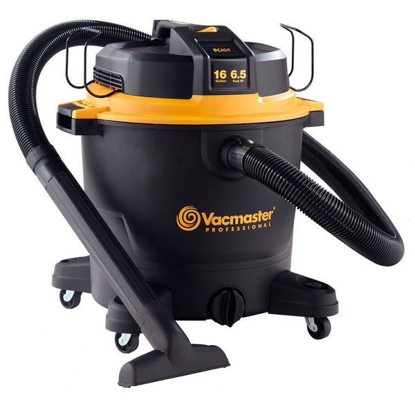 Vacmaster VJH1612PF 0201 Professional Wet/Dry Vac, 16 Gallon, 6.5 Peak HP