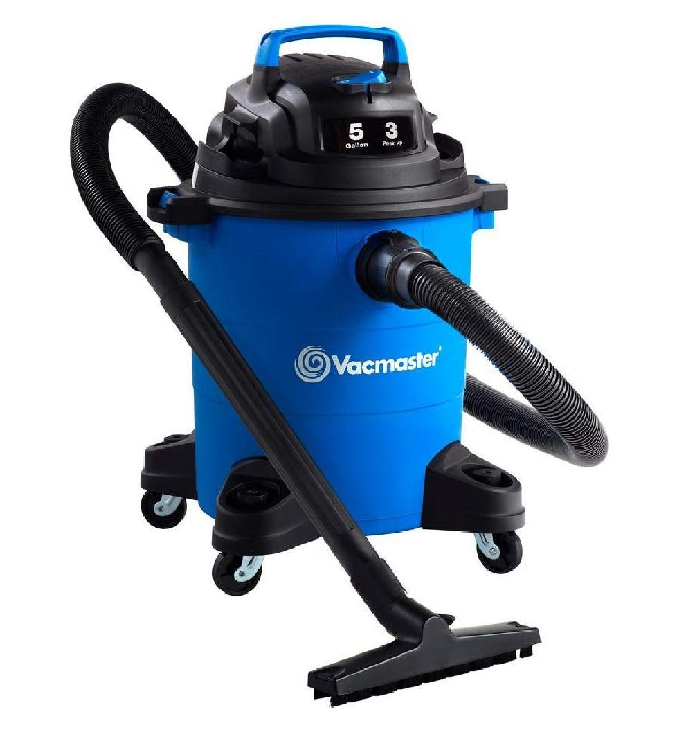 Vacmaster VOC507PF Wet/Dry Vacuum, 5 Gallon, 3 Peak HP
