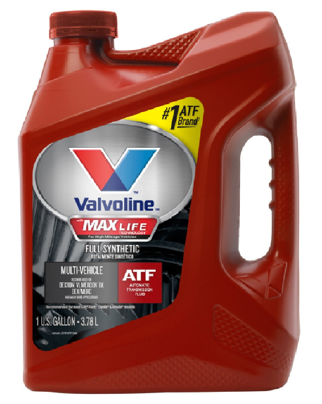 Valvoline 773775 Multi-Vehicle Automatic Transmission Fluid, 1 Gallon