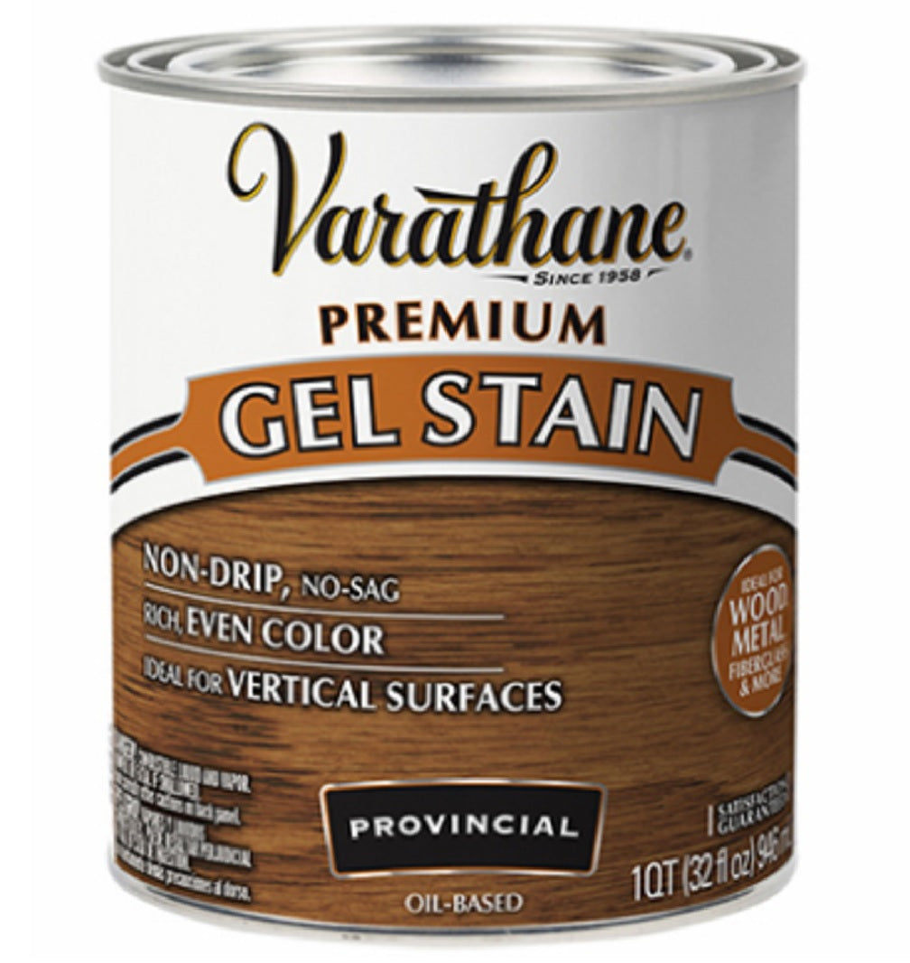 Varathane 358307 Premium Gel Stain, Provincial, 1 Quart