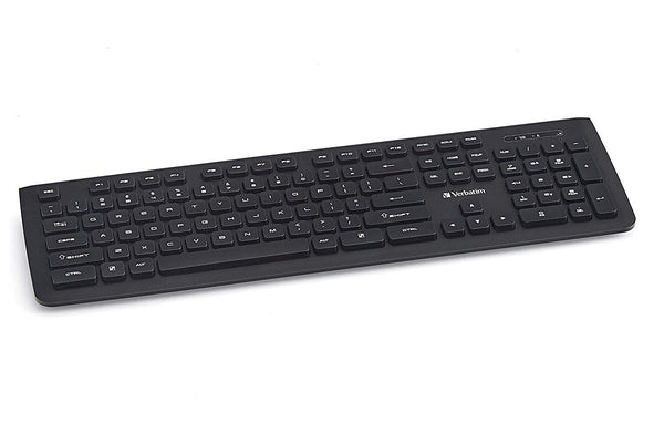 Verbatim VTM99793 Wireless Slim Keyboard, Black