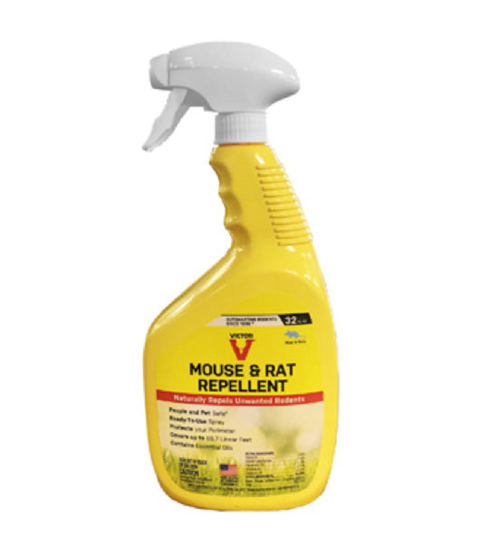 Victor M809 Ready To Use Mouse & Rat Repellent Spray, 32 Oz