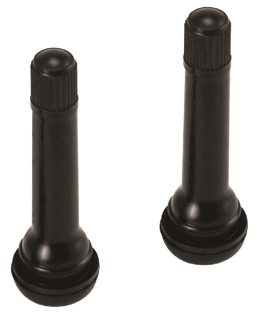 Victor 22-5-70418-8 Tubeless Tire Valve, Black