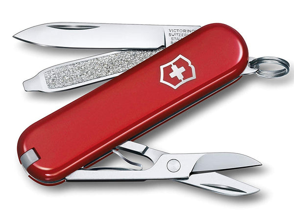 Victorinox 0.6223-033-X3 Classic Swiss Army Knife, Red