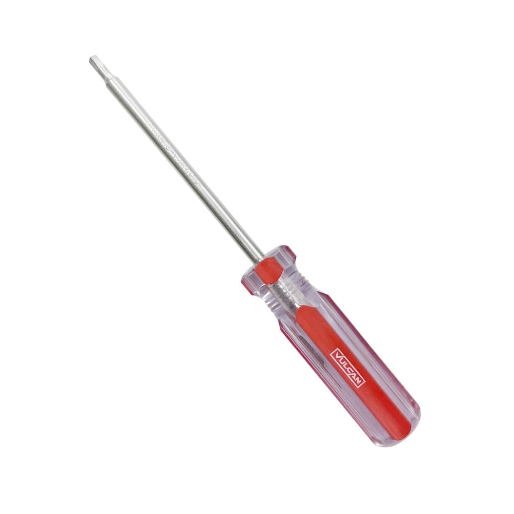 Vulcan SQ24 Square Screwdriver, Transparent Handle