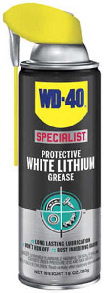 WD-40 300240 Specialist Protective Lithium Grease, White, 10 OZ
