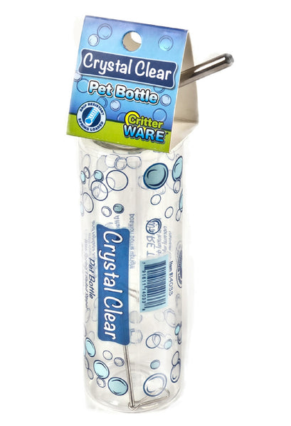 Ware Manufacturing 14032 Crystal Clear Pet Bottle, 8 Ounce