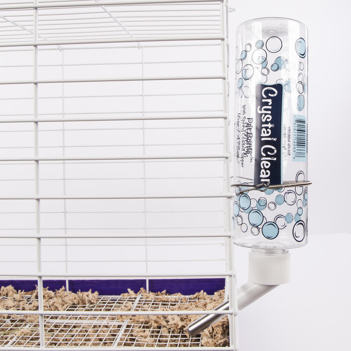 Ware Manufacturing 14033 Crystal Clear Pet Bottle, 16 Ounce