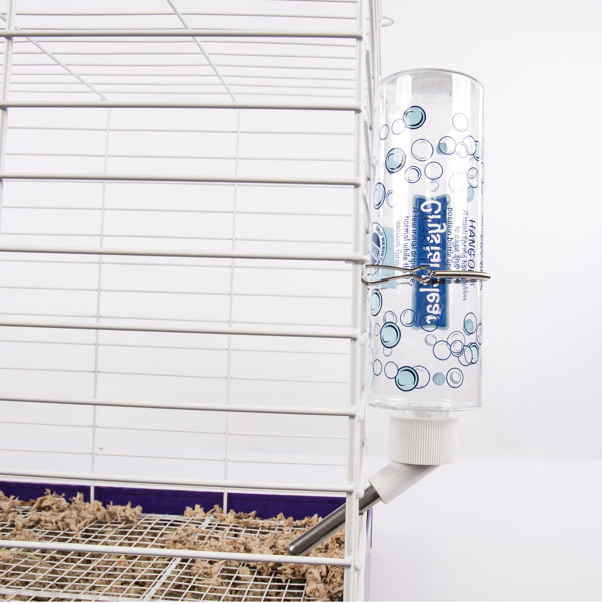 Ware Manufacturing 14032 Crystal Clear Pet Bottle, 8 Ounce