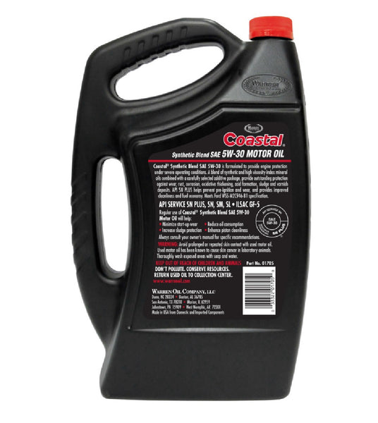 Warren 01705 Motor Oil, 5 Quart