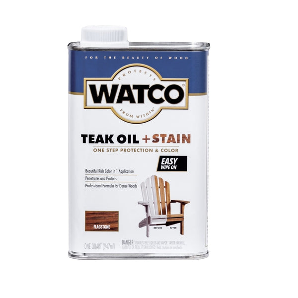 Watco 348758 Teak Oil + Stain, 1 Quart