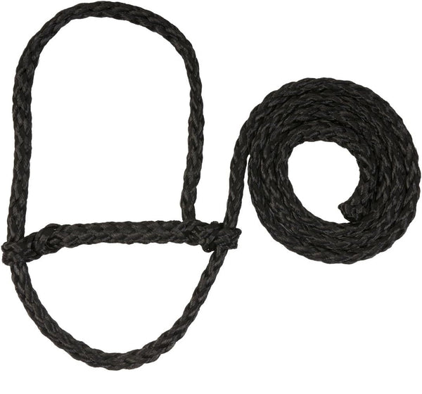 Weaver Leather 35-7840-BK Rope Halter, Black