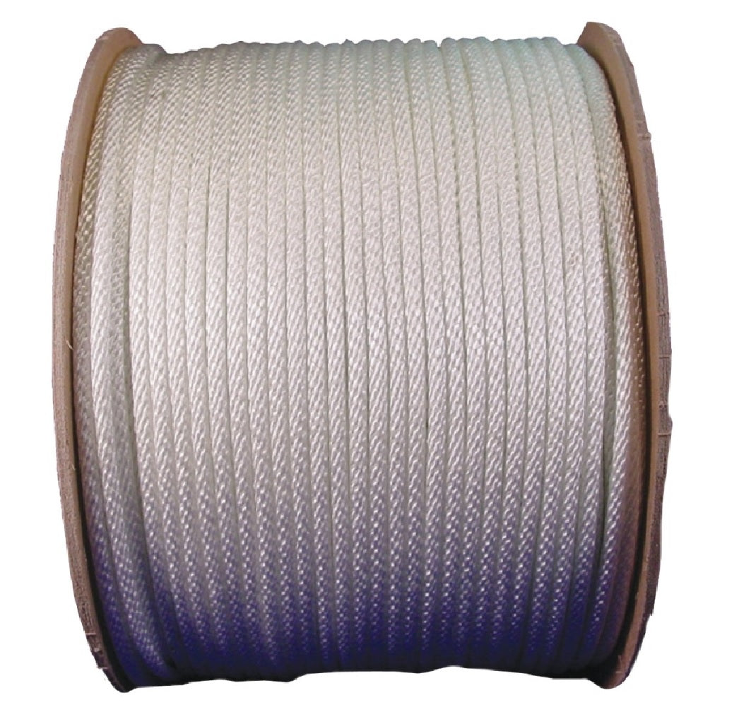 Wellington 5220845/10131 Spool Nylon Rope, White, 1000 Feet