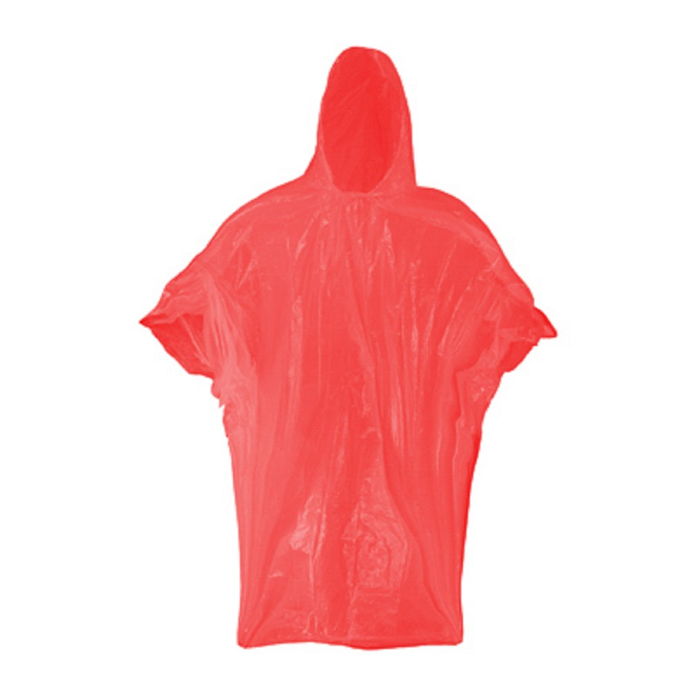 West Chester 49900 Economy Poncho, Red, One Size