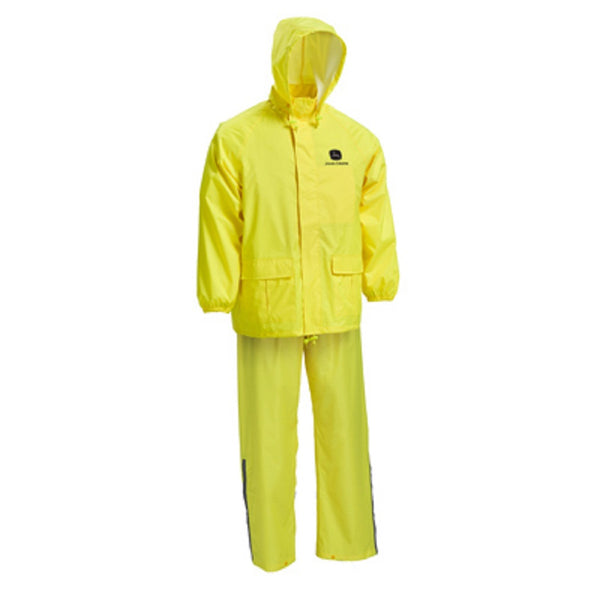 West Chester JD44510/XL Rain Suit, Safety Yellow, Extra Large, 2 Piece