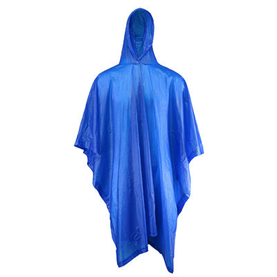 West Chester 49106/O Rain Poncho, Blue, 50 Inch x 80 Inch