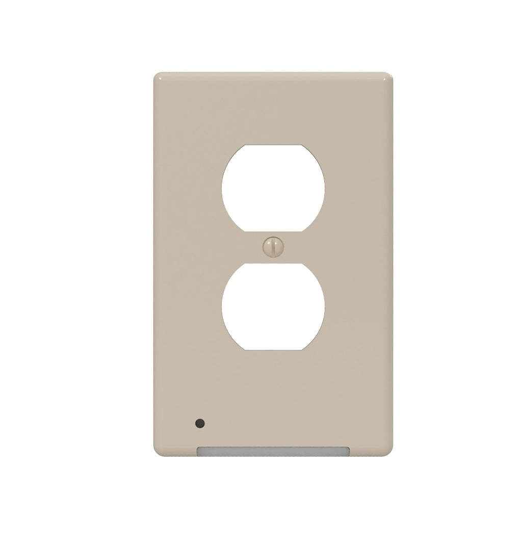 Westek LCR-CCDO-AL LumiCover Classic Wallplate Nightlight, Almond