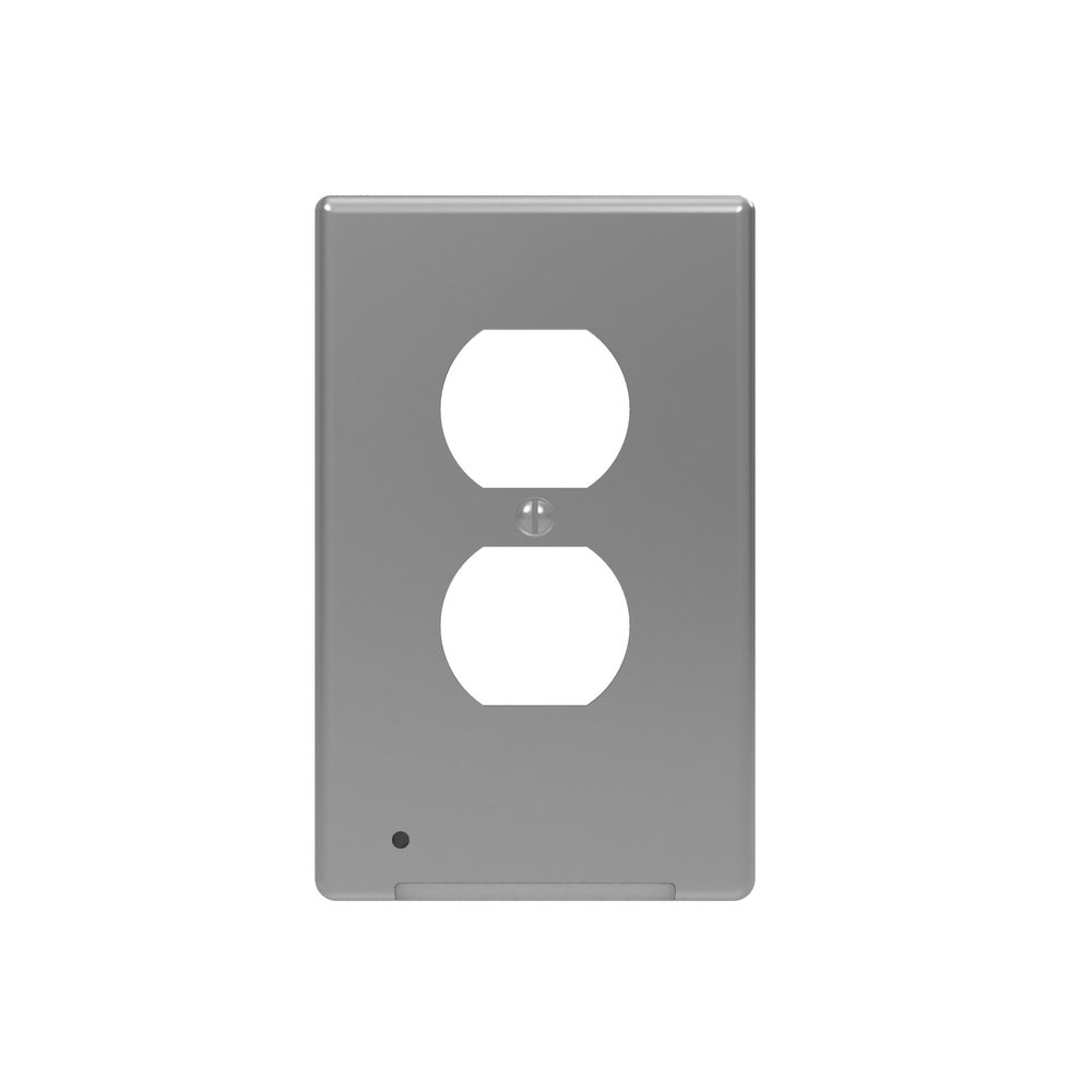 Westek LCR-CCDO-N LumiCover Duplex Nightlight Wall Plate