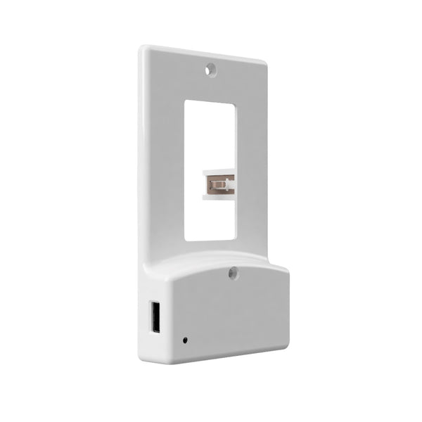 Westek LCR-UDDO-W LumiCover Rocker USB Nightlight Wall Plate
