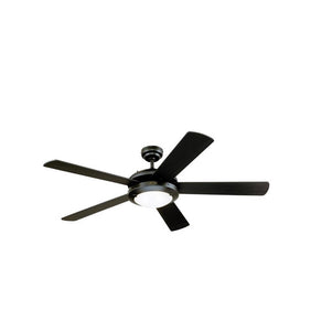 Westinghouse 72242 Comet Indoor Ceiling Fan, Black, 52 inch