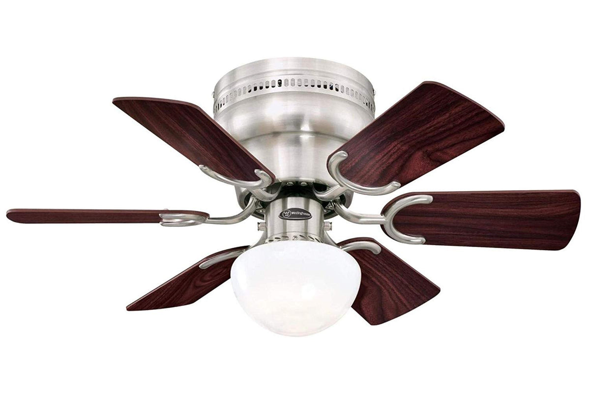 Westinghouse 72307 Petite Ceiling Fan, Brushed Nickel