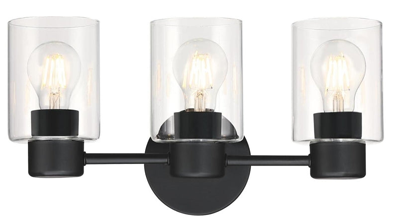 Westinghouse 61156 Sylvestre Series Wall Fixture, 3-Lamp