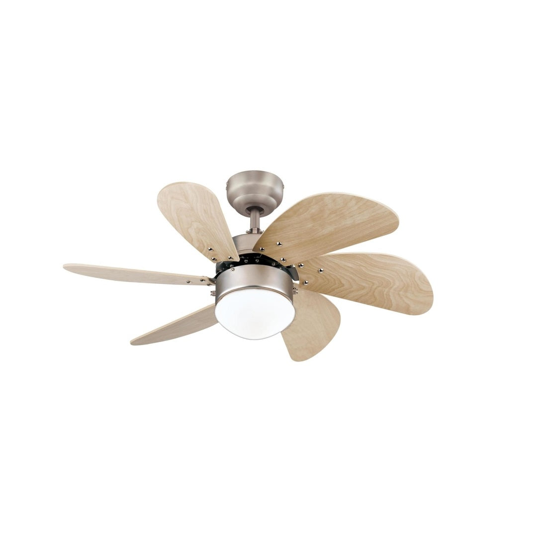 Westinghouse 72240 Turbo Swirl Ceiling Fan, Brown, 30 inch
