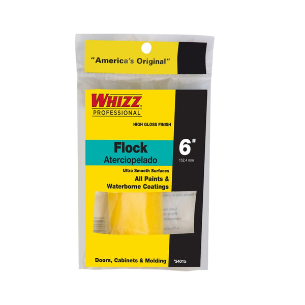 Whizz 34015 Flocked Roller Cover, 6"