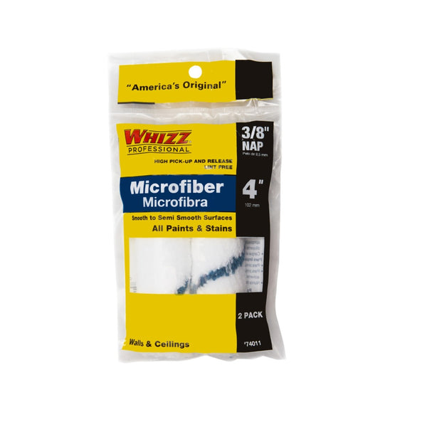 Whizz 74011 Xtrasorb Microfiber Mini Roller, 4"