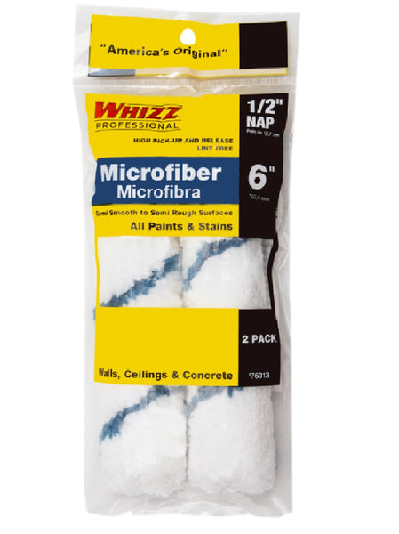 Whizz 76013 Xtrasorb Microfiber Roller, 6 Inch x 1/2 Inch