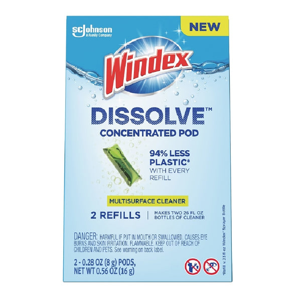 Windex 00401 Dissolve Multi-Surface Cleaner, 0.28 oz
